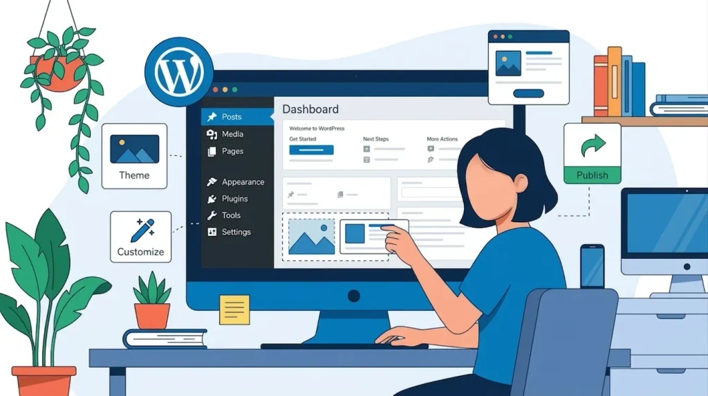 wordpress sebagai platform pembuatan website