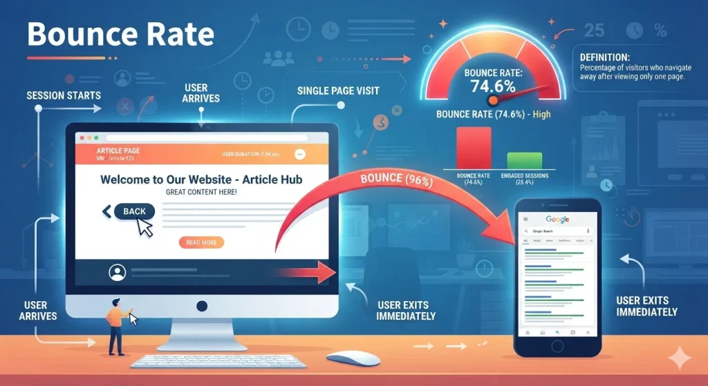Memahami Bounce Rate bounce rate