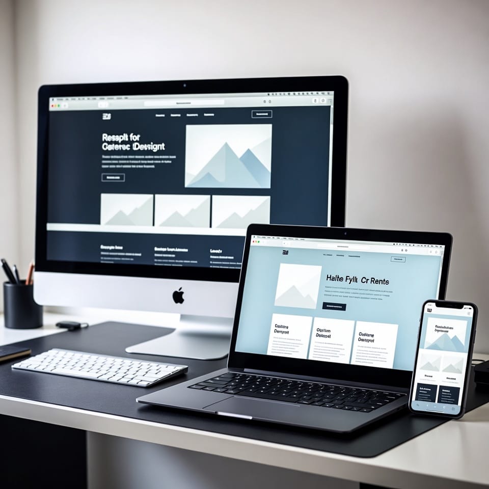 tampilan website responsif