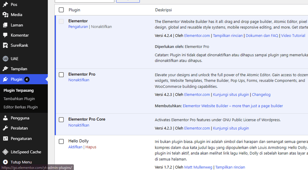 Plugin WordPress: Pengertian, Jenis, dan Cara Mengelolanya plugin