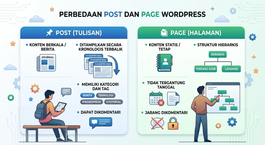 post vs page