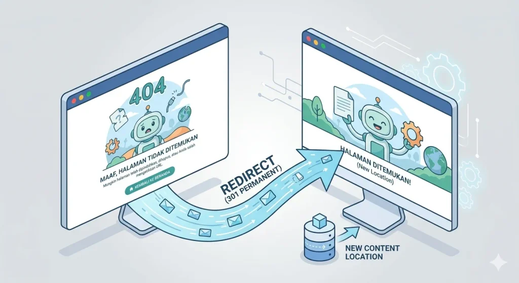 Memahami URL Redirect redirect page