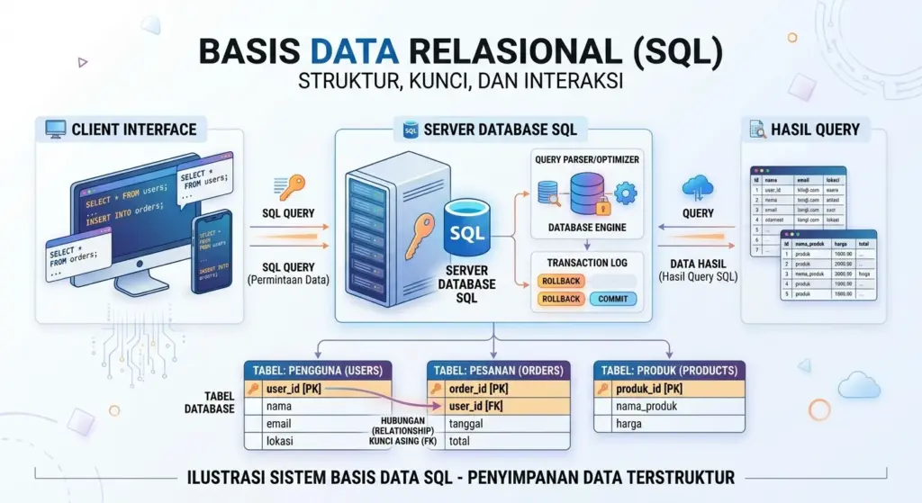 Memahami Basis Data (Database) basis data