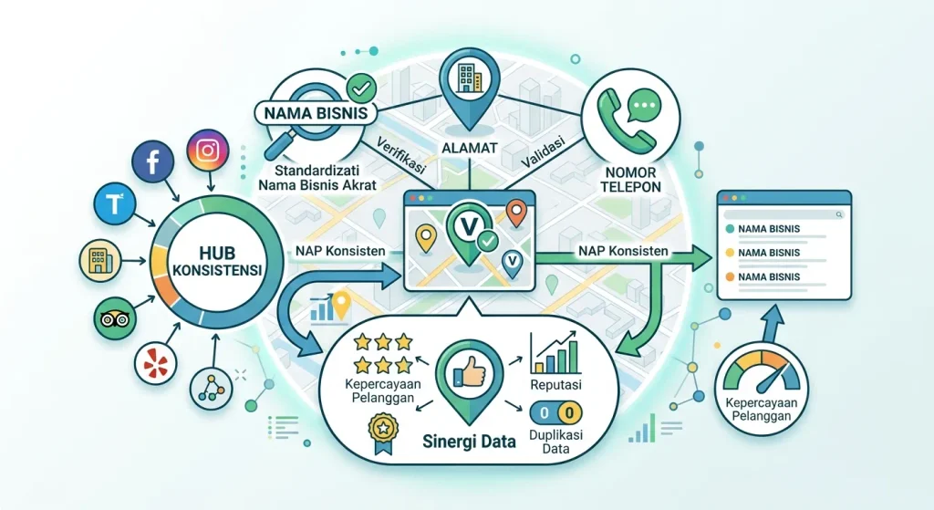Mengapa Konsistensi NAP Sangat Krusial dalam Strategi Local SEO pentingnya nap