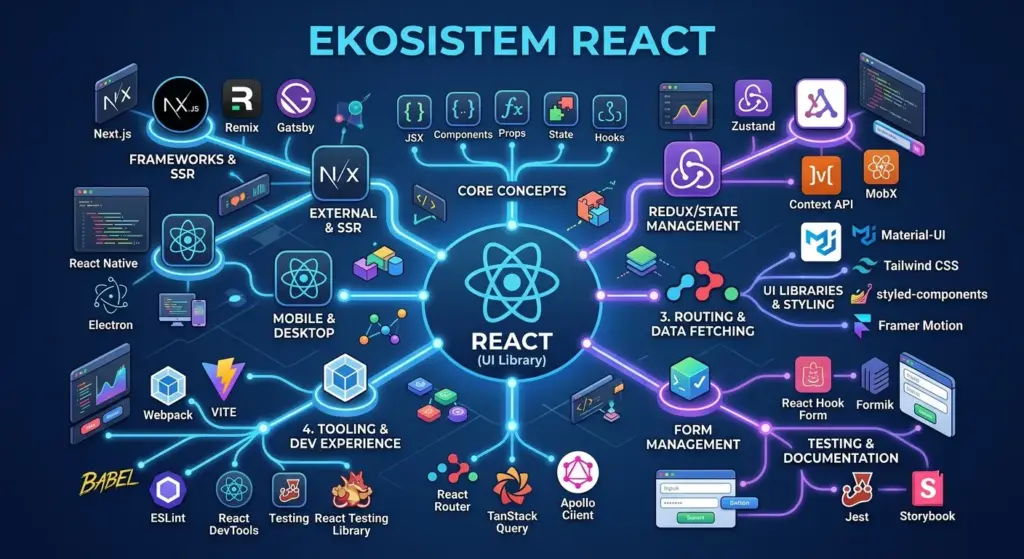 react